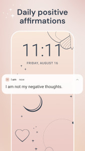 اسکرین شات 1 برنامه I am - Daily affirmations