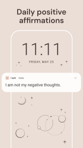 اسکرین شات 1 برنامه I am - Daily affirmations