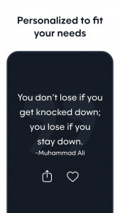 اسکرین شات برنامه Motivation - Daily quotes 2