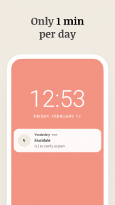 اسکرین شات برنامه Vocabulary - Learn words daily 2