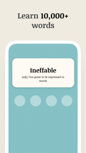 اسکرین شات برنامه Vocabulary - Learn words daily 3