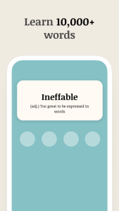 اسکرین شات 3 برنامه Vocabulary - Learn words daily
