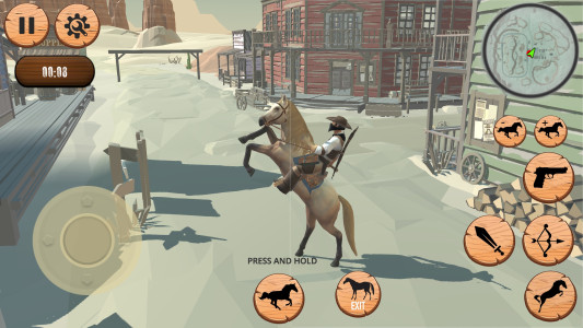 اسکرین شات 4 بازی Western Horse Simulator