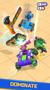 اسکرین شات 2 بازی Pocket Bots: Battle Robots