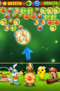 اسکرین شات بازی Fruit bubble shoot 3