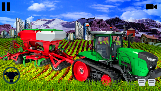 اسکرین شات بازی Real Tractor Farming 22- Farms 4
