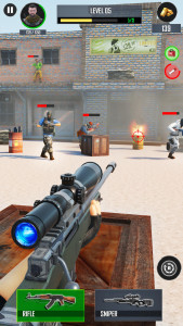 اسکرین شات بازی Commando Action Shooting Games 4