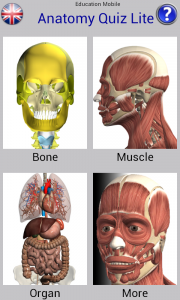 اسکرین شات برنامه Anatomy Quiz 1