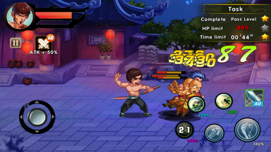 اسکرین شات بازی Kung Fu Attack: Final Fight 3