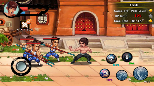 اسکرین شات بازی Kung Fu Attack: Final Fight 2