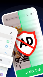 اسکرین شات برنامه Free Adblocker Browser:Adblock 3