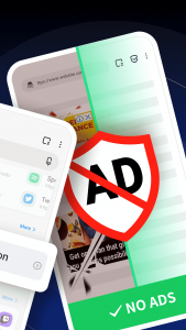 اسکرین شات برنامه FAB Adblocker Browser: Adblock 3