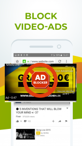 اسکرین شات برنامه FAB Adblocker Browser: Adblock 3