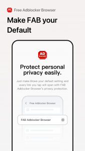 اسکرین شات برنامه Free Adblocker Browser:Adblock 6