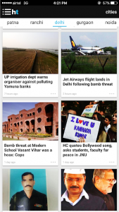 اسکرین شات برنامه Hindustan Times News App 8