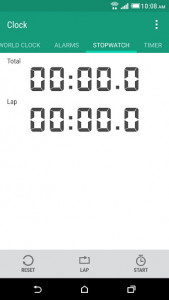 اسکرین شات برنامه HTC Clock 3