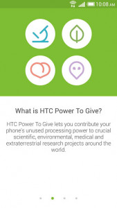 اسکرین شات برنامه HTC Power To Give 4