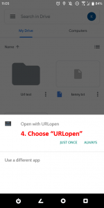 اسکرین شات برنامه URL Opener 4