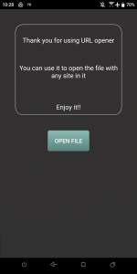 اسکرین شات 1 برنامه URL Opener