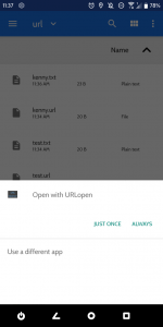 اسکرین شات برنامه URL Opener 7