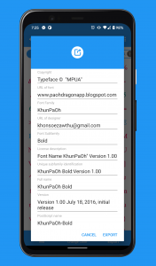 اسکرین شات برنامه zFont Tool - Android Font Tool 5