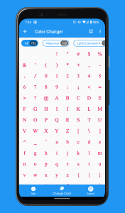 اسکرین شات برنامه zFont Tool - Android Font Tool 3