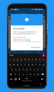اسکرین شات برنامه zFont Tool - Android Font Tool 6