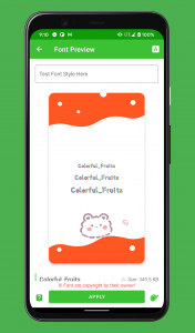 اسکرین شات برنامه zFont 3 - Emoji & Font Changer 1