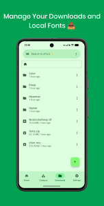 اسکرین شات 3 برنامه zFont 3 - Emoji & Font Changer