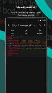 اسکرین شات 2 برنامه HTML Viewer