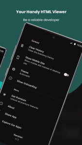 اسکرین شات 5 برنامه HTML Viewer