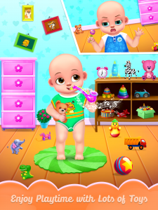 اسکرین شات برنامه Sweet Baby Care Dress Up Games 6