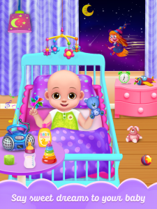 اسکرین شات برنامه Sweet Baby Care Dress Up Games 2