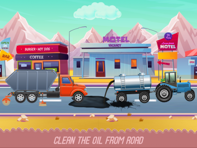 اسکرین شات برنامه Truck Adventure Game: Car Wash 5