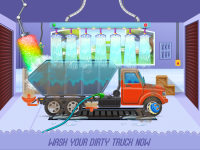 اسکرین شات برنامه Truck Adventure Game: Car Wash 3