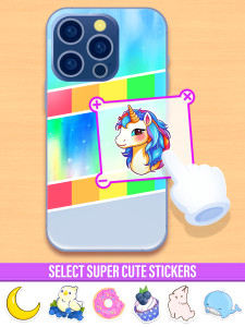 اسکرین شات 1 بازی طراحی جلد گوشی بازی های DIY