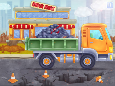 اسکرین شات بازی City Construction: Truck Games 8