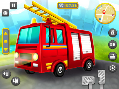 اسکرین شات بازی Firefighter Rescue Fire Truck 1