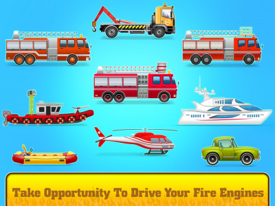 اسکرین شات بازی Firefighter Rescue Fire Truck 3