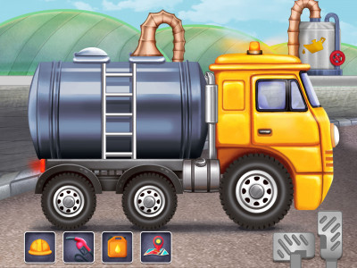 اسکرین شات بازی Oil Tanker Truck Games 5