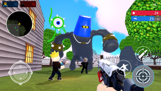 اسکرین شات 2 بازی Alphabet Shooter: Survival FPS