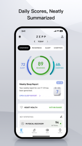 اسکرین شات برنامه Zepp（formerly Amazfit） 1