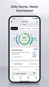 اسکرین شات 1 برنامه Zepp
