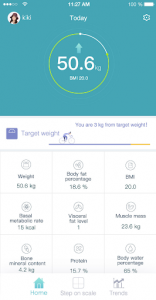 اسکرین شات برنامه Huawei Body Fat Scale 2