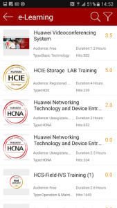 اسکرین شات برنامه Huawei Learning 2