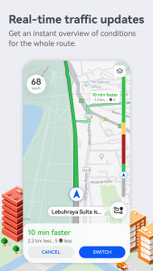 اسکرین شات برنامه Petal Maps – GPS & Navigation 1