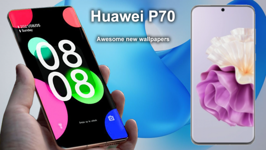 اسکرین شات برنامه Huawei P70 Launcher Wallpapers 5