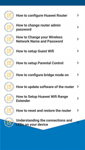 اسکرین شات برنامه 192.168.l.l Huawei Router Admin Setup Guide 5