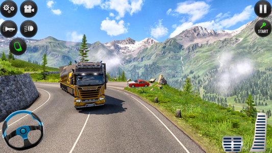 اسکرین شات بازی Euro Truck Simulator driving 2