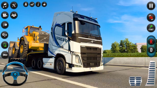 اسکرین شات بازی Euro Truck Simulator driving 3